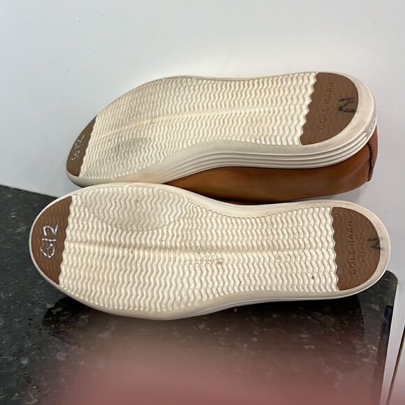 Cole Haan Men's Grand Crosscourt 2 Sneaker Tan Burnish - Picture 6 of 7